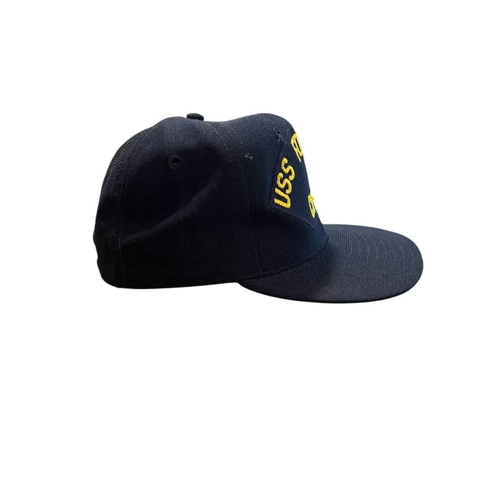 USS Forrestal CV-59 US‎ Navy Fitted 7 1/8Hat Vintage New Era Dupont Visor